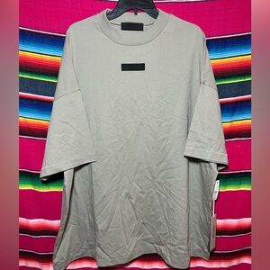 New Fear of God Essentials Short-Sleeve Tee 'Seal' Oversized Size Large